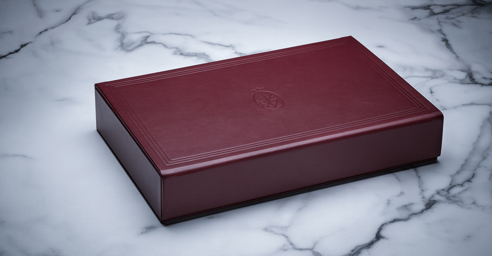 Collectors Tray | Burgundy | Large