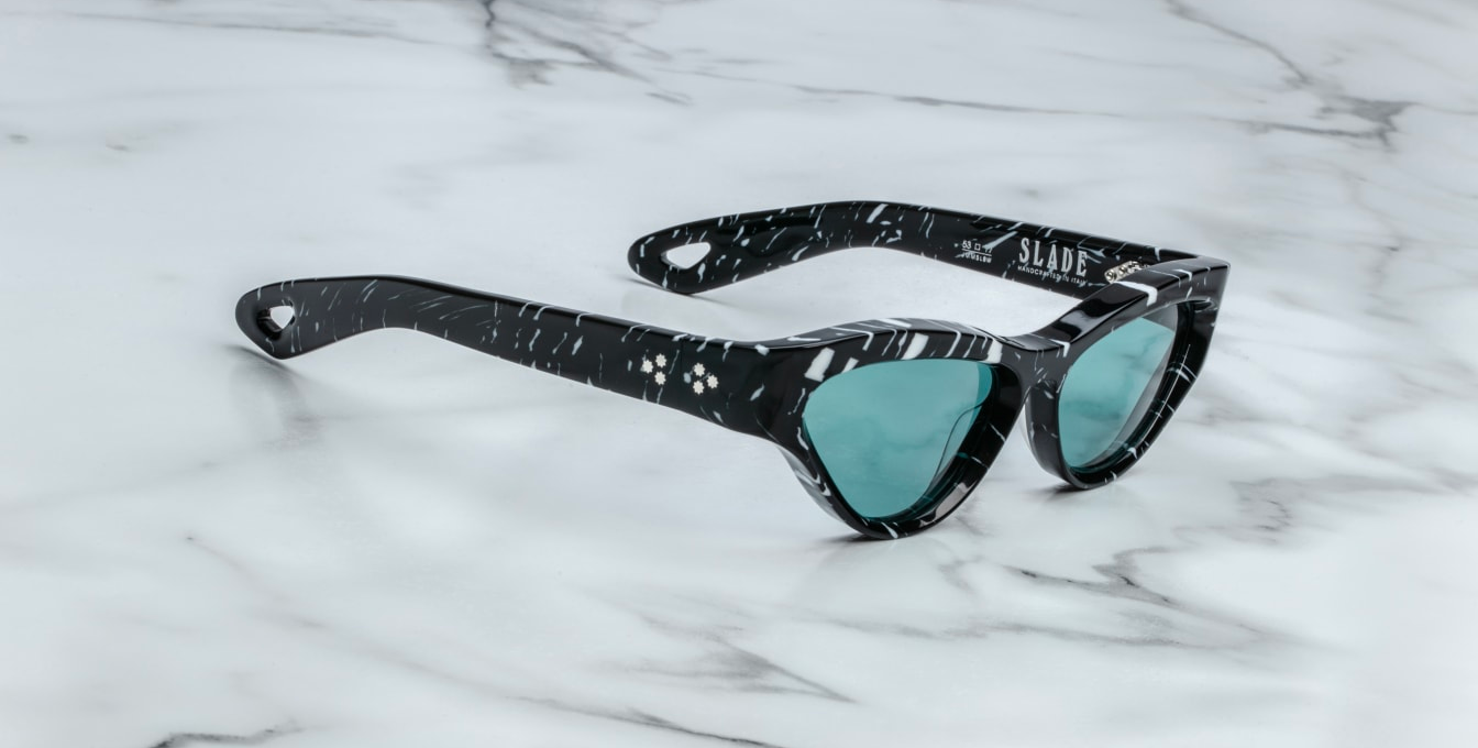 Fresh - Blue Marble Sunglasses | Dani Joh Eyewear