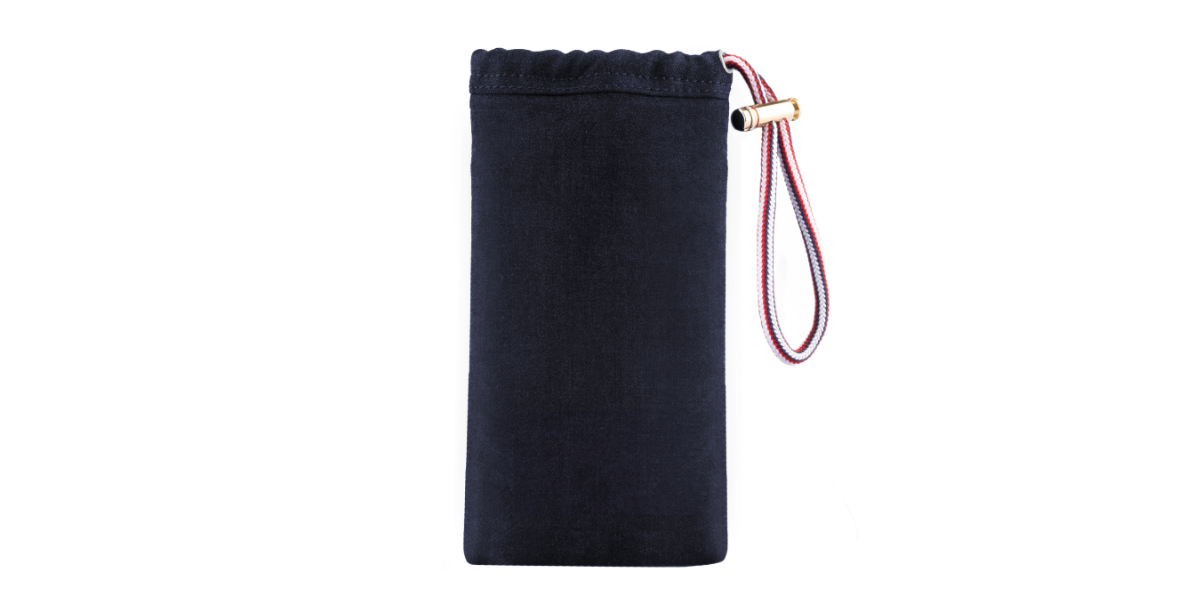 Thom Browne Soft Pouch | Navy