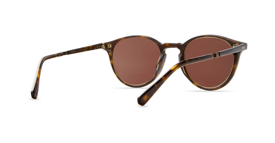 Mr. Leight Marmont II | Hickory Tortoise-Antique Gold & Orchid