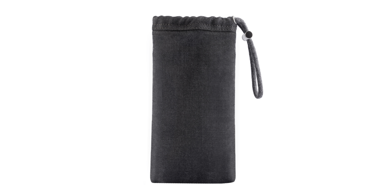 Thom Browne Soft Pouch | Dark Grey