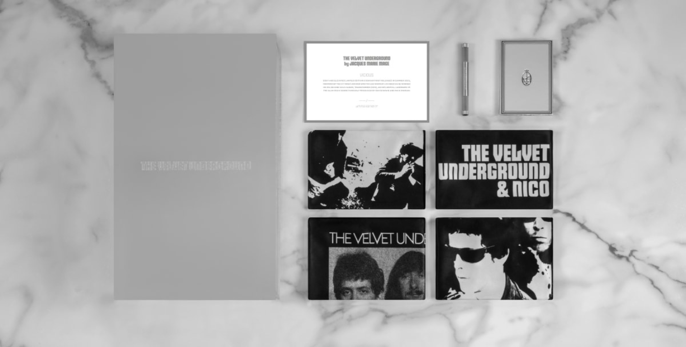 Jacques Marie Mage THE VELVET UNDERGROUND PLATINUM COLLECTOR BOX