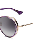 DITA Lageos | Dark Lavendar & White Gold