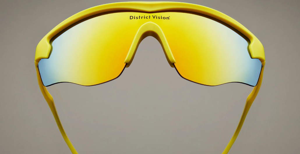 District Vision | Junya Racer Canary D+ Gold Mirror