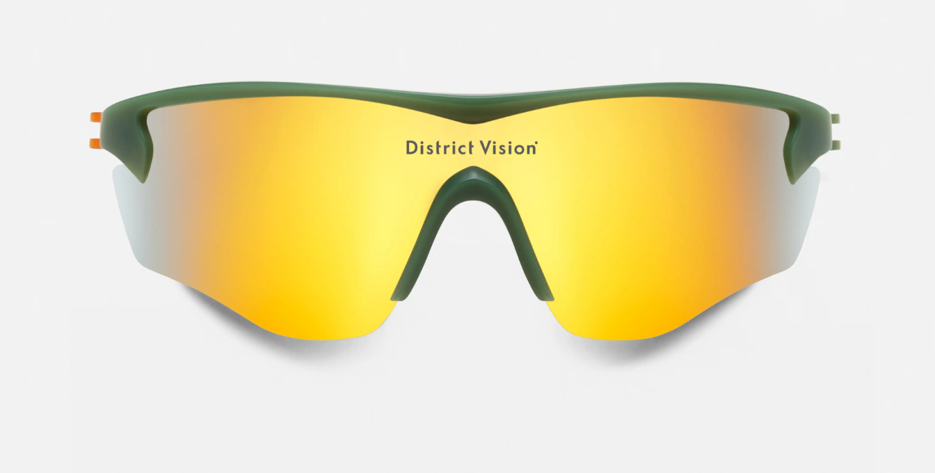 District Vision Junya Racer | Sage  / D+ Fire Mirror