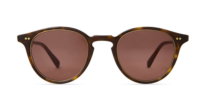 Mr. Leight Marmont II | Hickory Tortoise-Antique Gold & Orchid