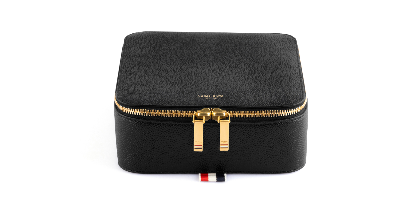 Thom Browne Travel Case | Black