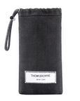 Thom Browne Soft Pouch | Dark Grey