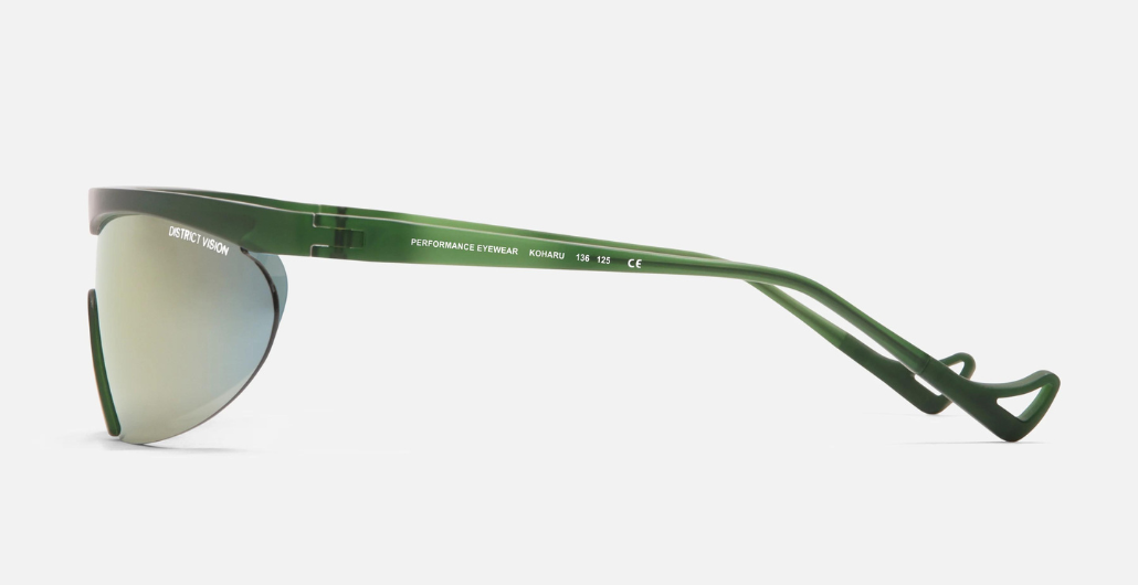 District Vision |  Koharu Eclipse Green D+ Amber Mirror