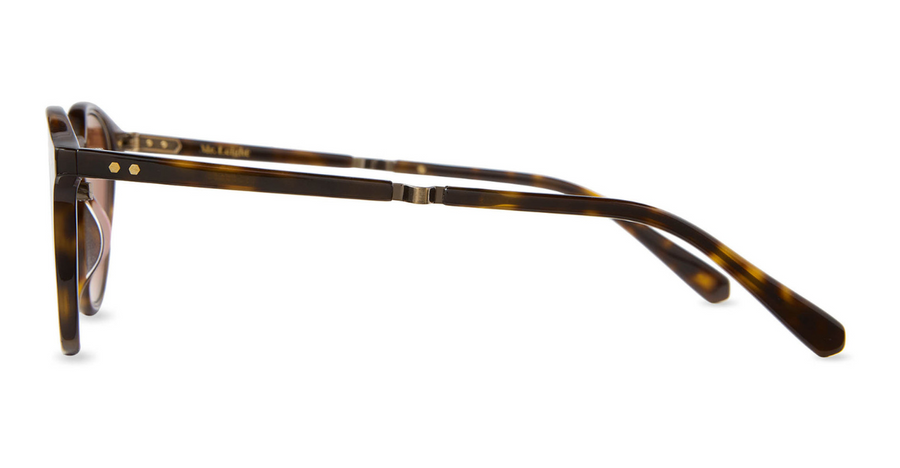 Mr. Leight Marmont II | Hickory Tortoise-Antique Gold & Orchid